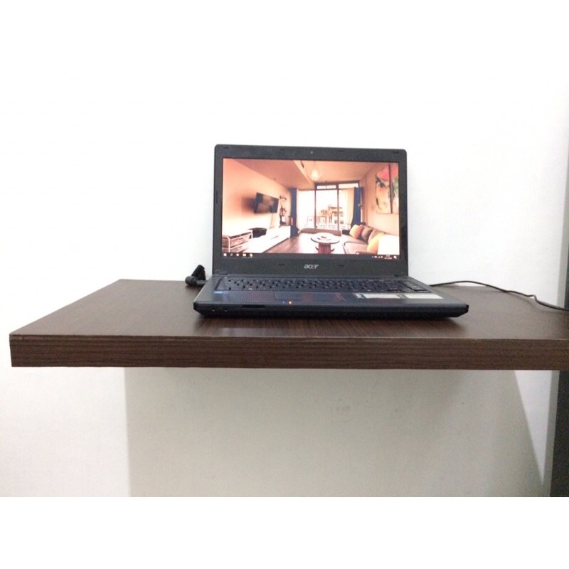 Meja Lipat dinding minimalis - Ambalan dinding Dengan Siku