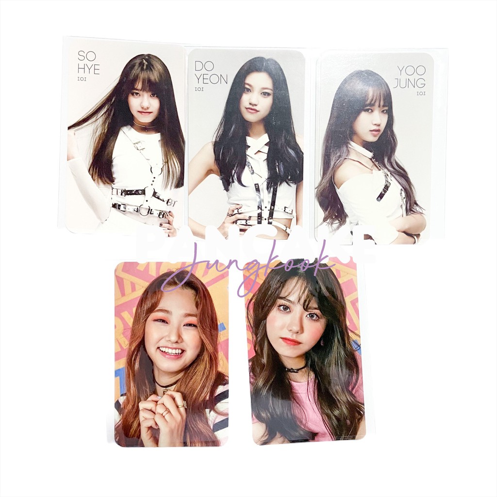 [ READY‼️ ] ioi photocard miss me whatta man [ sohye yoojung mina ]