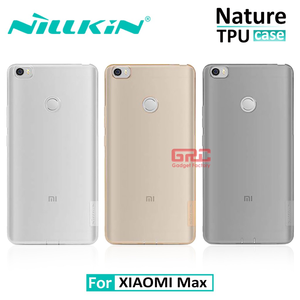 Case Xiaomi Max Softcase Transparan TPU Original