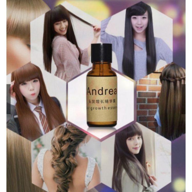 ANDREA SERUM RAMBUT RONTOK TIPIS BOTAK ANDREA GLOWTH HAIR ASSENCE