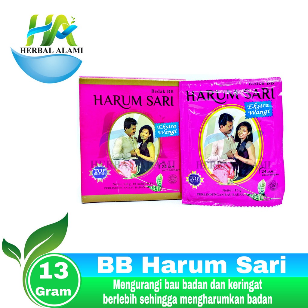 Bedak BB Harum Sari PerSaset -Menghilangkan Bau Badan