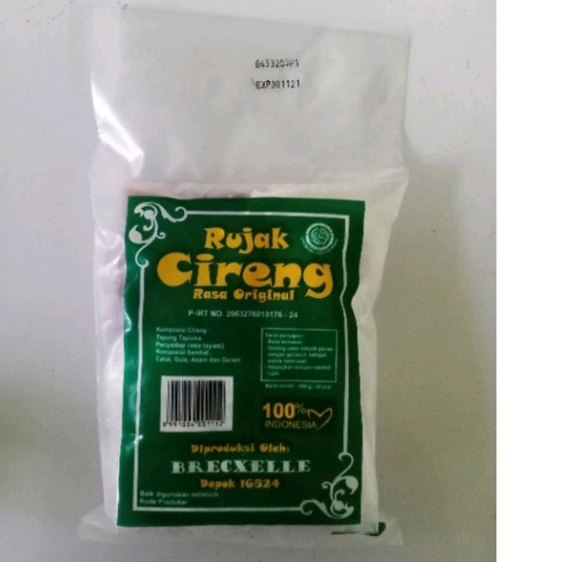 

Rujak cireng brexelle dengan bumbu