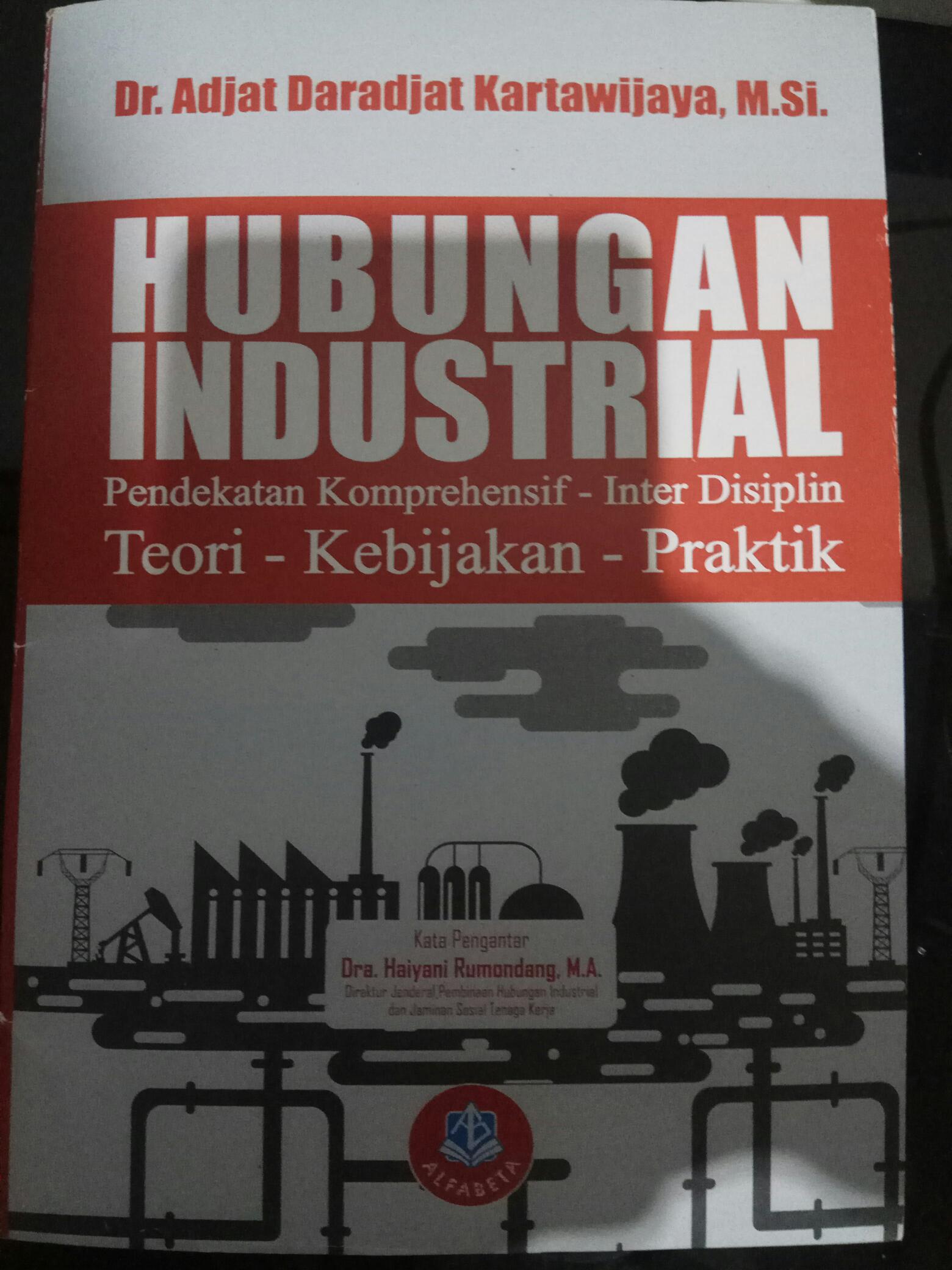 Hubungan Industrial By Dr Adjat Daradjat