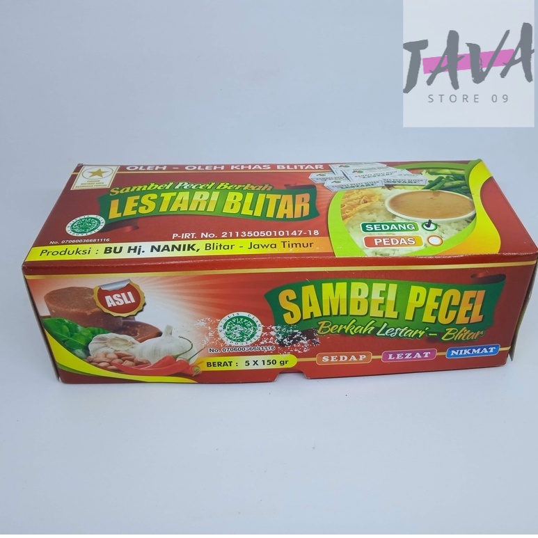 

SAMBEL PECEL BERKAH LESTARI ASLI BLITAR 750 GRAM