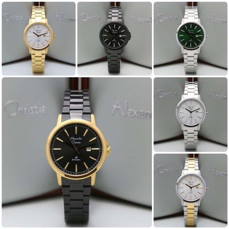 Jam Tangan Wanita/Cewek Alexandre Christie AC 1014 Primo Steel.Original Garansi Resmi 1 Tahun