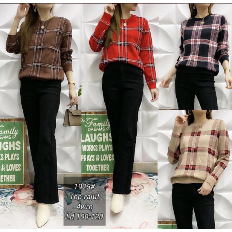 atasan rajut Import Zara