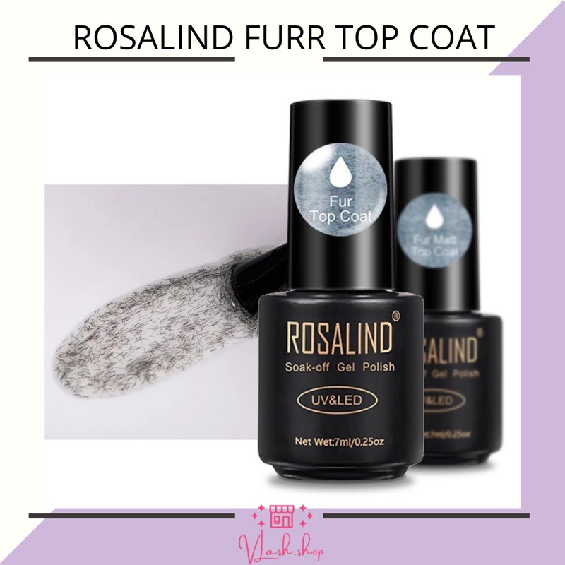 TOP FURR GLOSSY ROSALIND