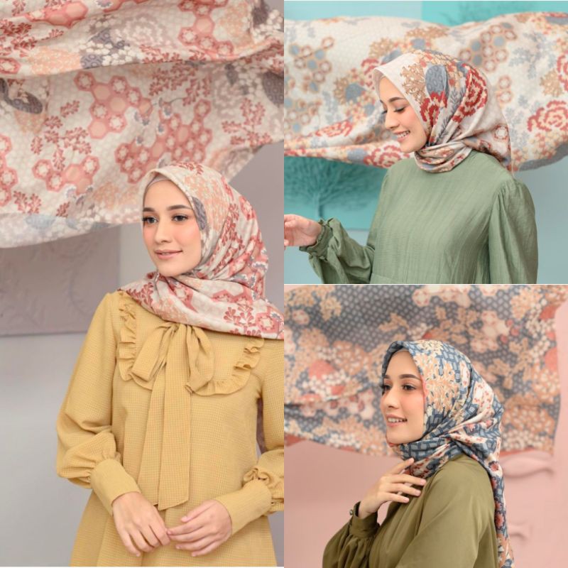 Marina Scarf Wearing Klamby Marina Scarf WK