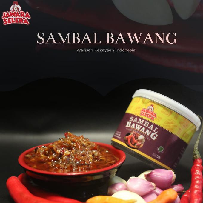 

terlaris01 Sambal Bawang JS Jawara Selera