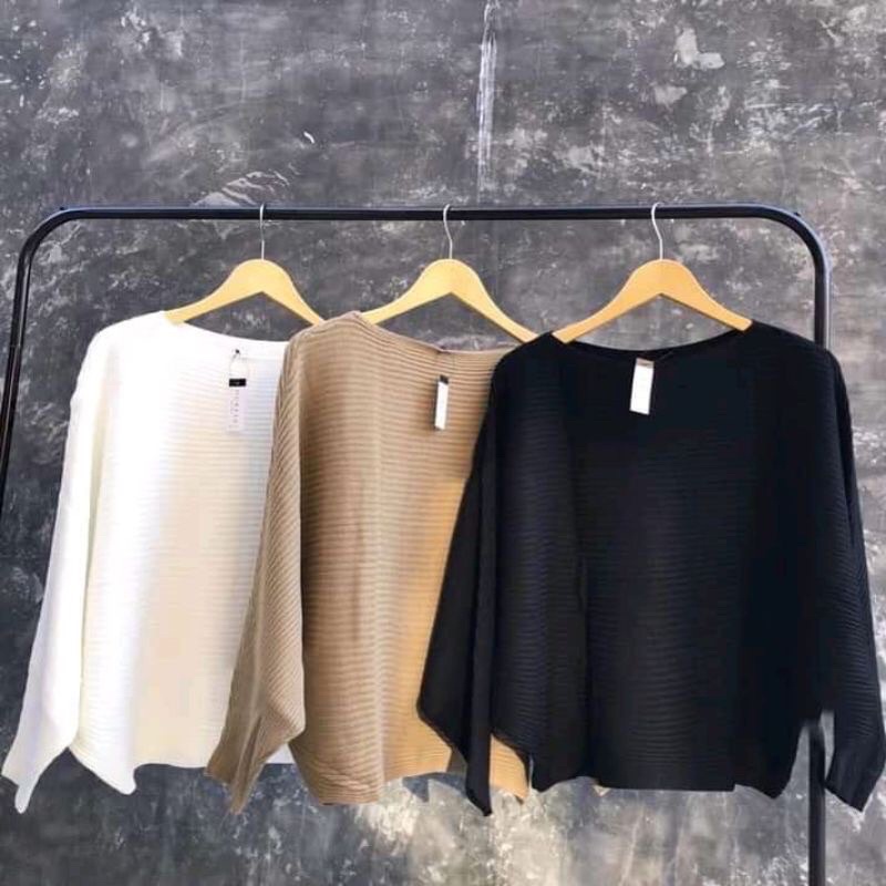 LASPERAL BLOUSE RAJUT//BLOUSE RAJUT WANITA//BATWING RAJUT//BLOUSE BATWING RAJUT PREMIUM