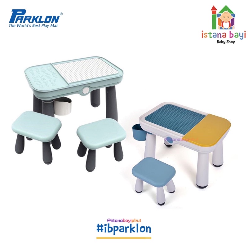 Parklon Multifunction Block Table FREE BLOCK MAINAN / Mainan Anak Murah