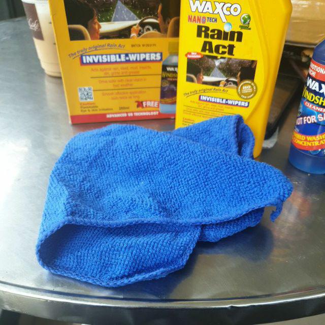 Kain Lap Microfiber - Cuci Mobil Motor Handuk Lembut - Bahan Mudah Menyerap Air & Mudah Dibersihkan
