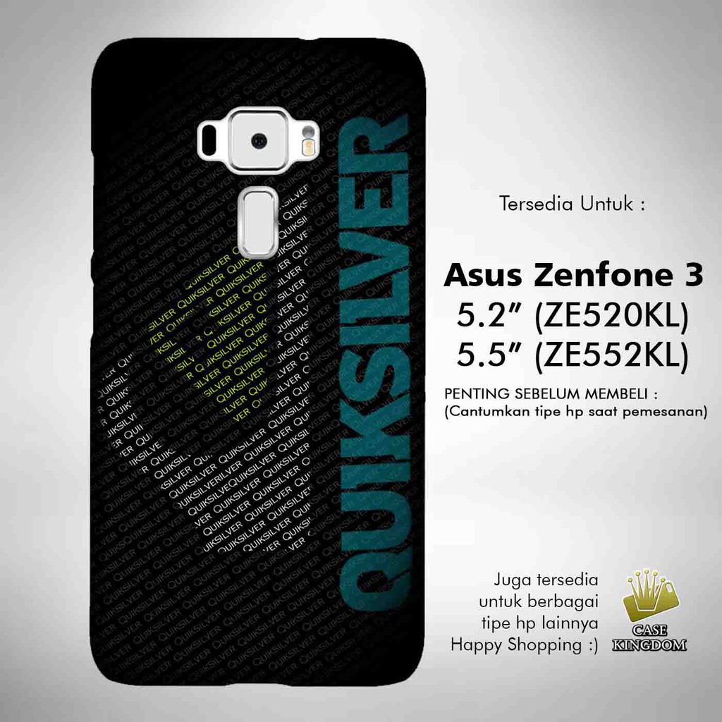 Quicksilver 3 Casing Asus Zenfone 3 5.2 ZE520KL | 5.5 Inch ZE552KL Case