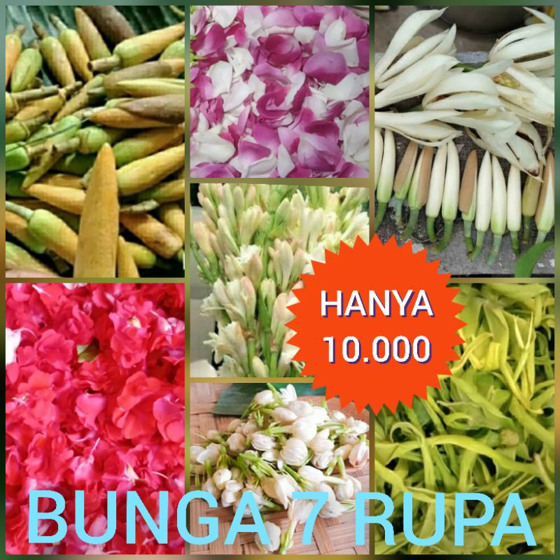 kembang 7 rupa kembang wangi bunga tujuh rupa paket murah