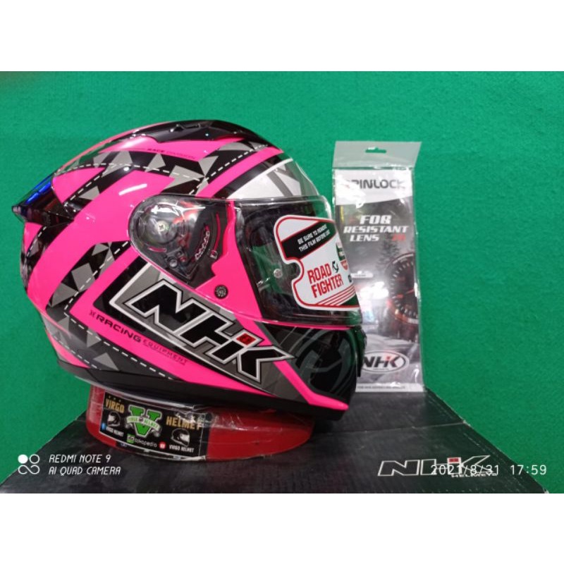 NHK HELM GP PRIME MOTIF FORTIUS | PINK FLUO SILVER | NHK ORIGINAL TERMURAH