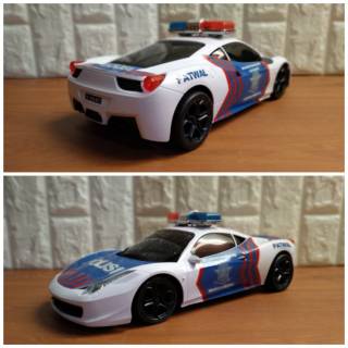  RC  Mobil  Polisi  Patwal Police Car Remote Control  Edukatif 