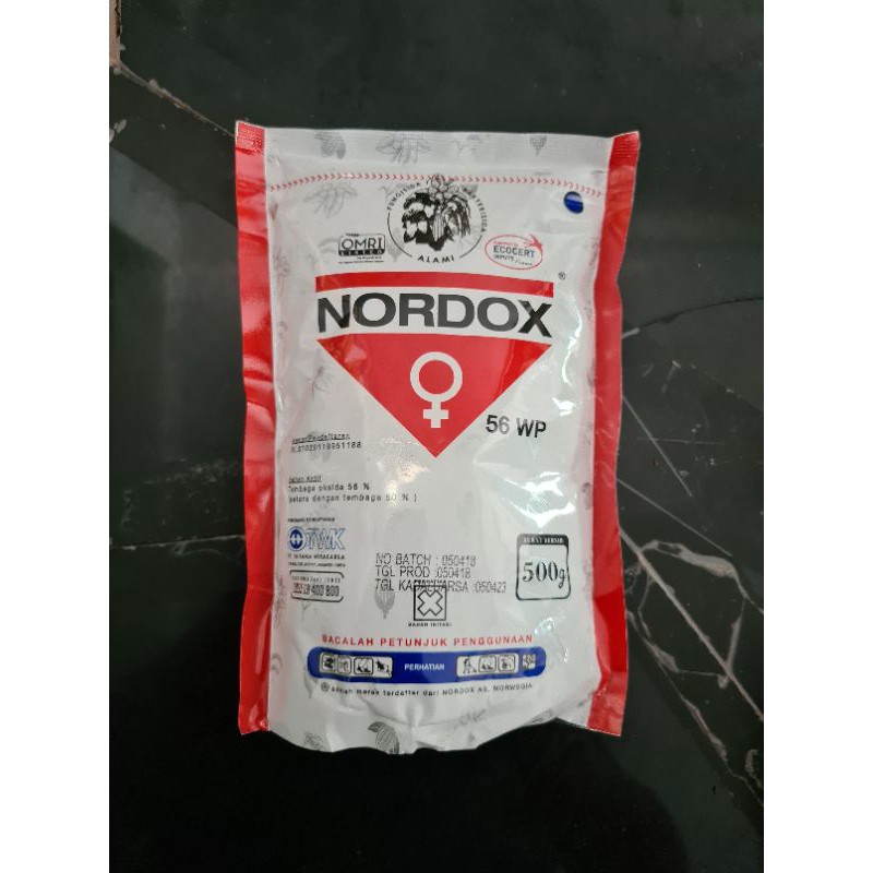 Fungisida Bakterisida NORDOX 56 WP 500GRAM
