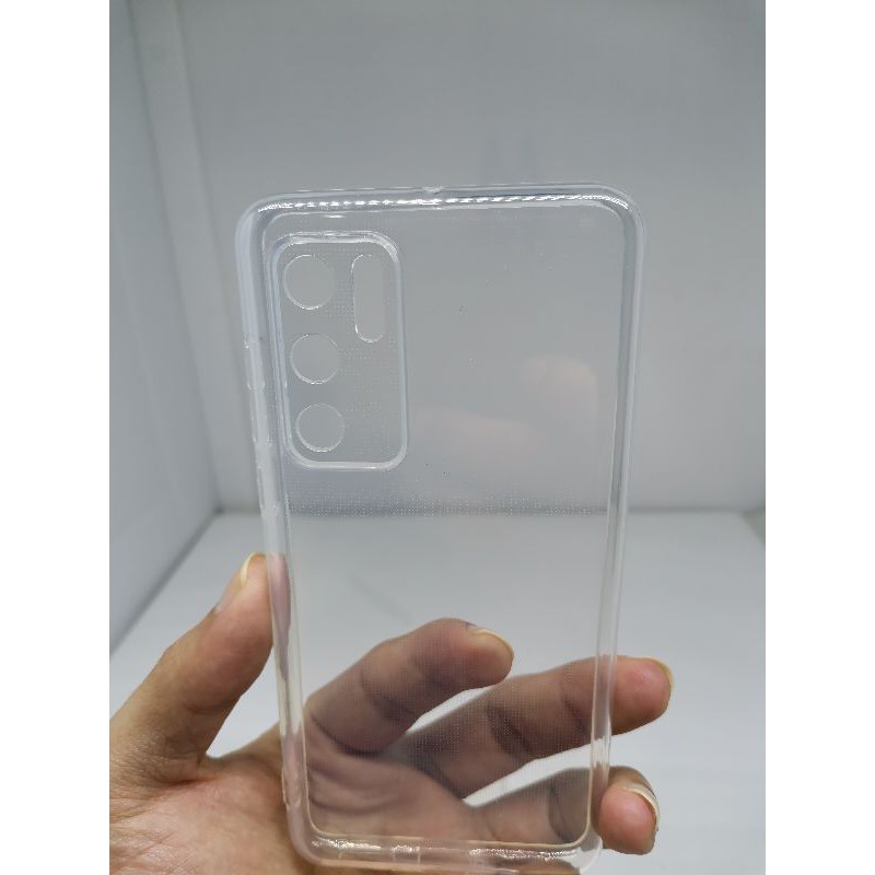 Huawei P40 Softcase Silicon Ultrathin Clear Case TPU Casing Bening Cover Transparan