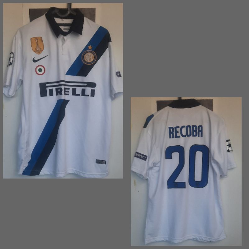 Jersey Retro classic Inter Milan 2011 Away, Recoba #20