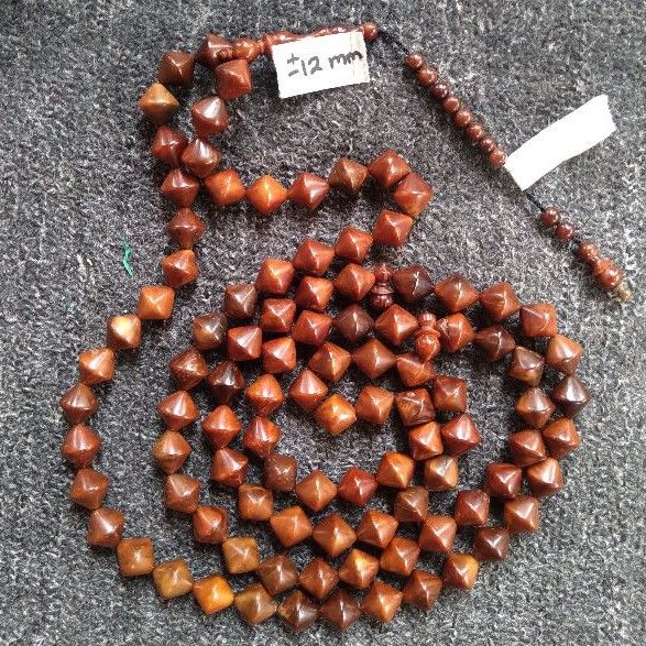 tasbih kokka wajik ± 12 mm ( 12mm )  99butir