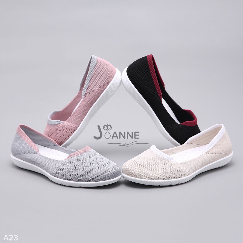 JOANNE FlyKnit Flat Shoes #A23 ORIGINAL