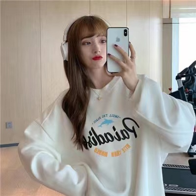 Sweater Wanita Hoodie Wanita Lengan Panjang - Jaket Hoddie Korea Wanita Paradise Import-4