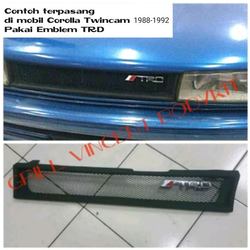 Grill jaring Corolla Twincam TRD Style