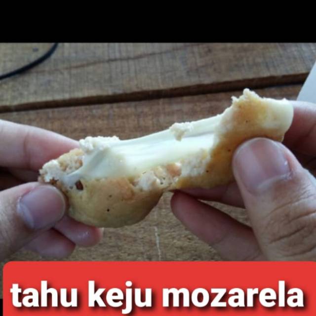 

Tahu mozarela, tahu coklat