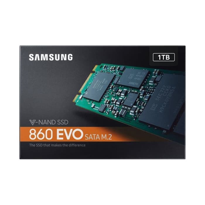 "Samsung 860 Evo M.2 2280 SATAIII 1TB"