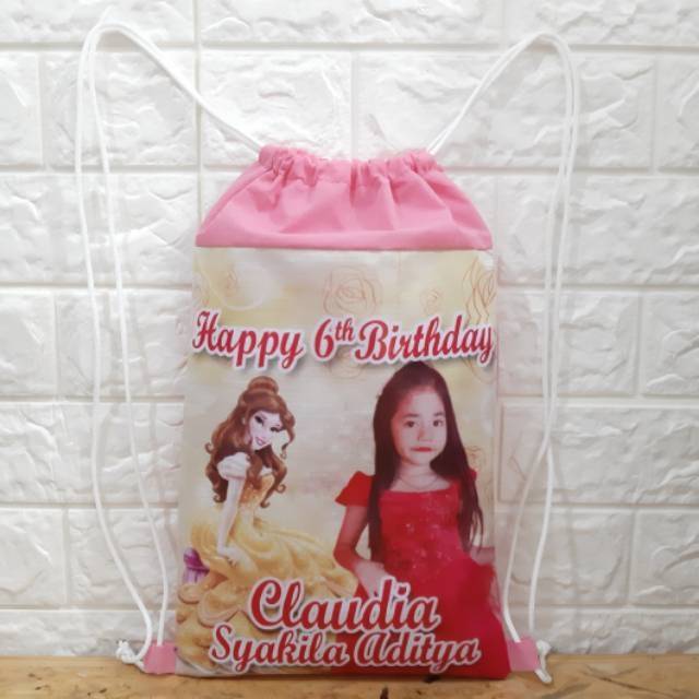 

TAS SOUVENIR SERUT CUSTOM 25X35 CM || tas goodie bag ulang tahun | | tas souvenir ulang tahun