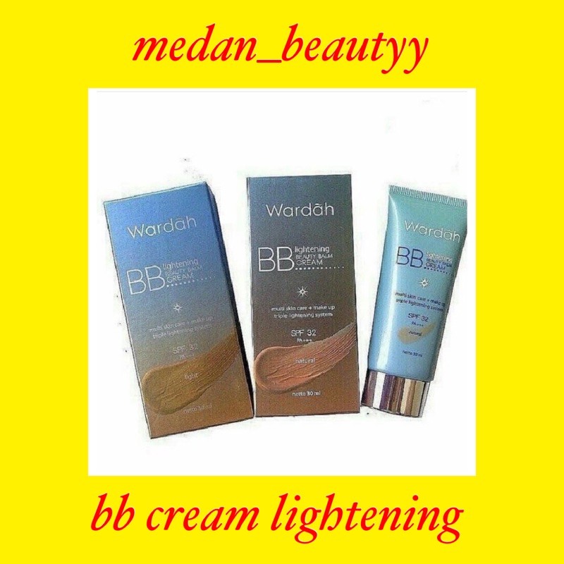 wardah lightening bb cream / bb cream wardah lightening