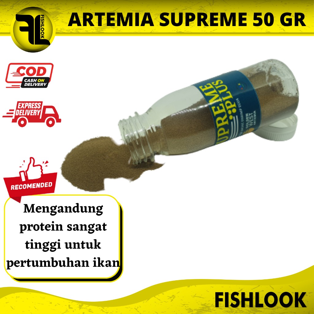 Artemia Supreme 50 Gr Supreme Plus Golden West