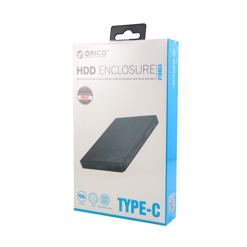 CASING HDD 2.5&quot; ORICO 2169C3 TYPE-C | CASE HARDDISK MURAH | CASING HDD