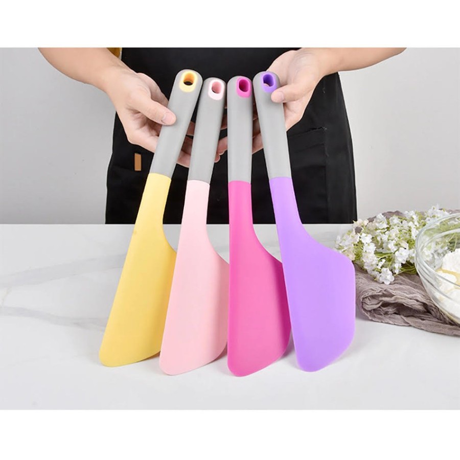 Silicone Baking Spatula Large / Sendok Pengaduk Adonan Kue Besar Jumbo / Produk Berkualitas