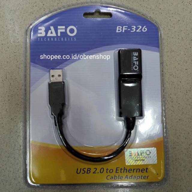 USB 2.0 TO LAN ETHERNET BAFO BF-326