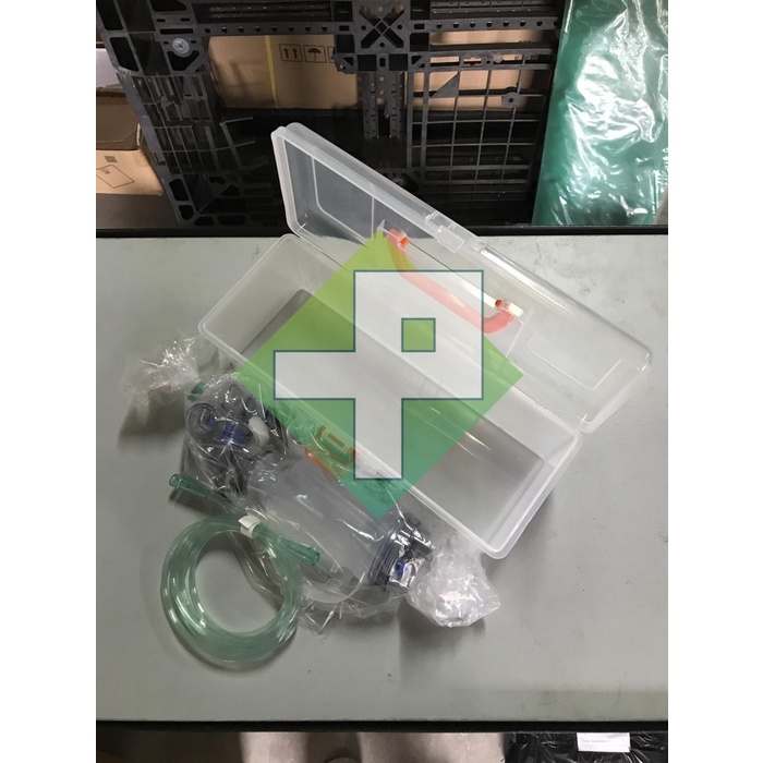 Ambu Bag Silicon Manual Resucitator Set MPM / Alat Bantu Nafas