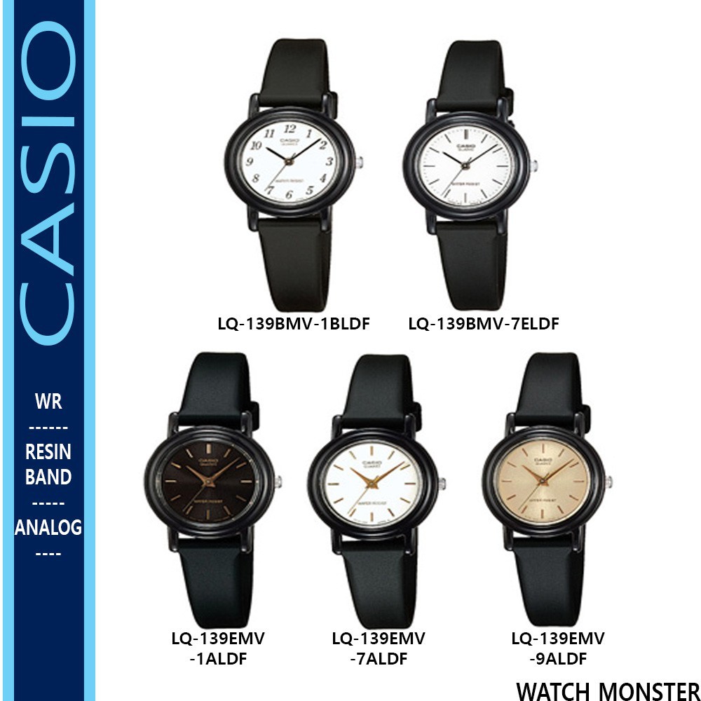JAM TANGAN WANITA CASIO LQ-139BMV-1B / LQ-139EMV-7ALDF ORIGINAL GARANSI RESMI