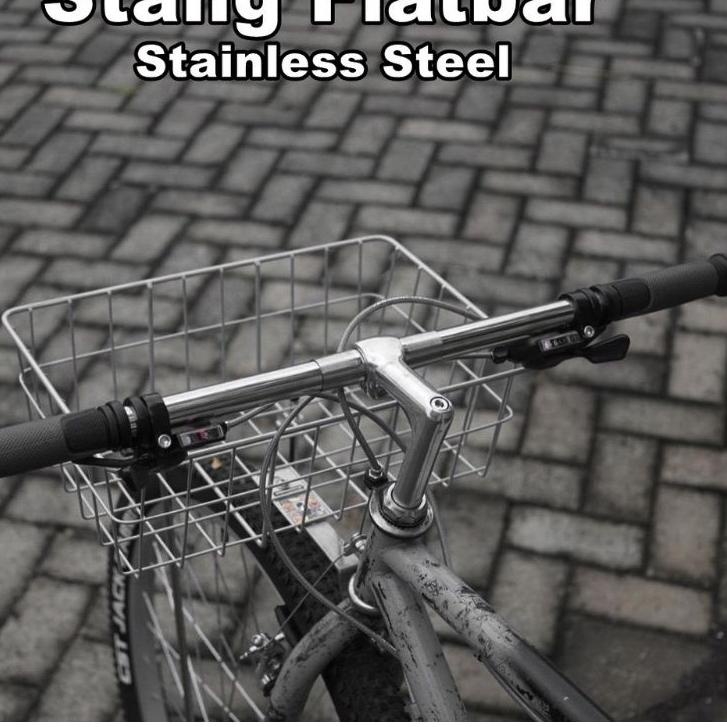 Paling Diminati STANG SEPEDA HANDLEBAR FLATBAR FEDERAL FIXIE MINIVELO COMMUTER BIKE