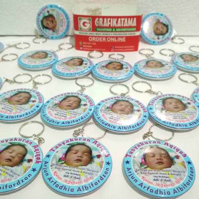 Jual Cetak Gantungan Kunci Mm Custom Pin Ganci Mm Muka Custom