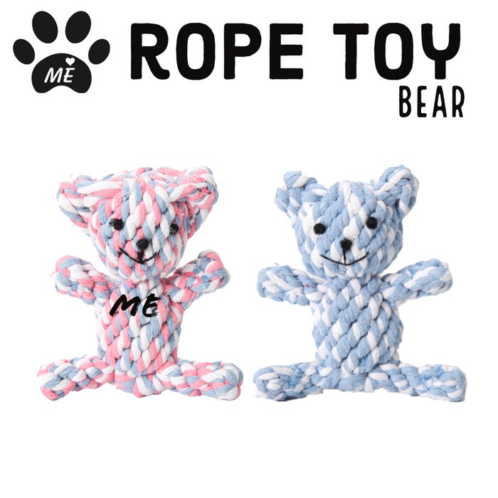 Mainan Gigit Anjing &quot;BEAR ROPE&quot; Dog Rope Toys