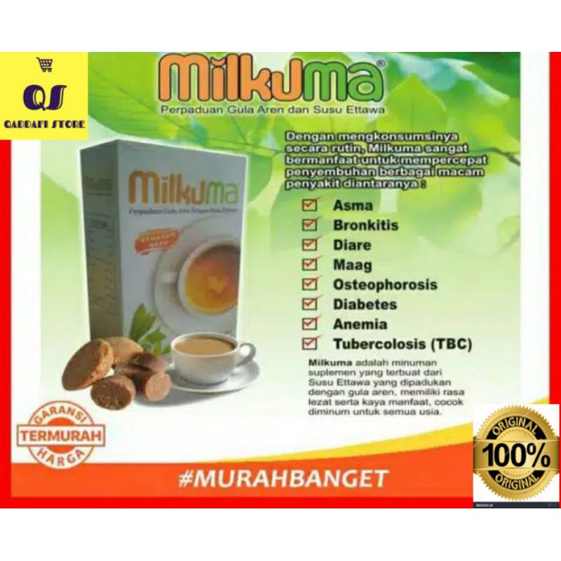 

Susu Kambing MILKUMA Termurah