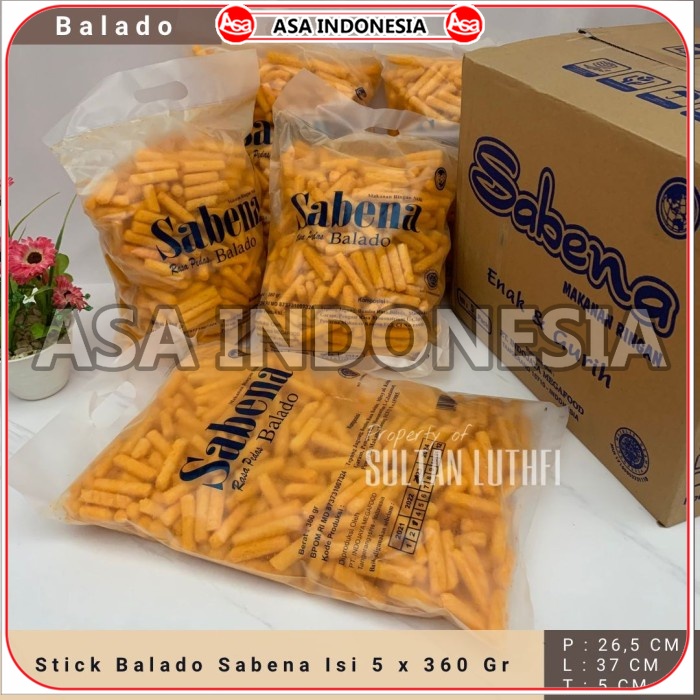 

Stick Balado Sabena Isi 5 x 360 Gr - ASA Indonesia