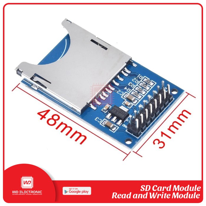 SD Card Reading Writing Module for Arduino