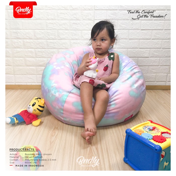 Beanbag pumpkin anak / bean bag pumpkin anak / beanbag unicorn kids