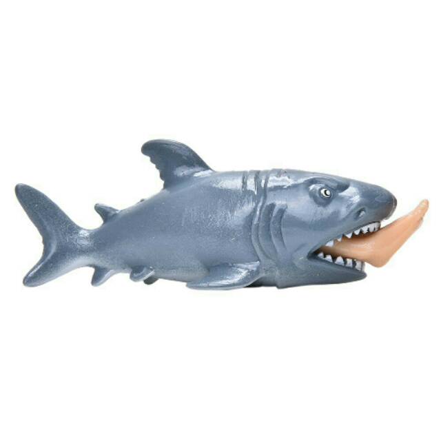 Boneka Karet Mainan Anak Anak Bentuk Ikan Hiu