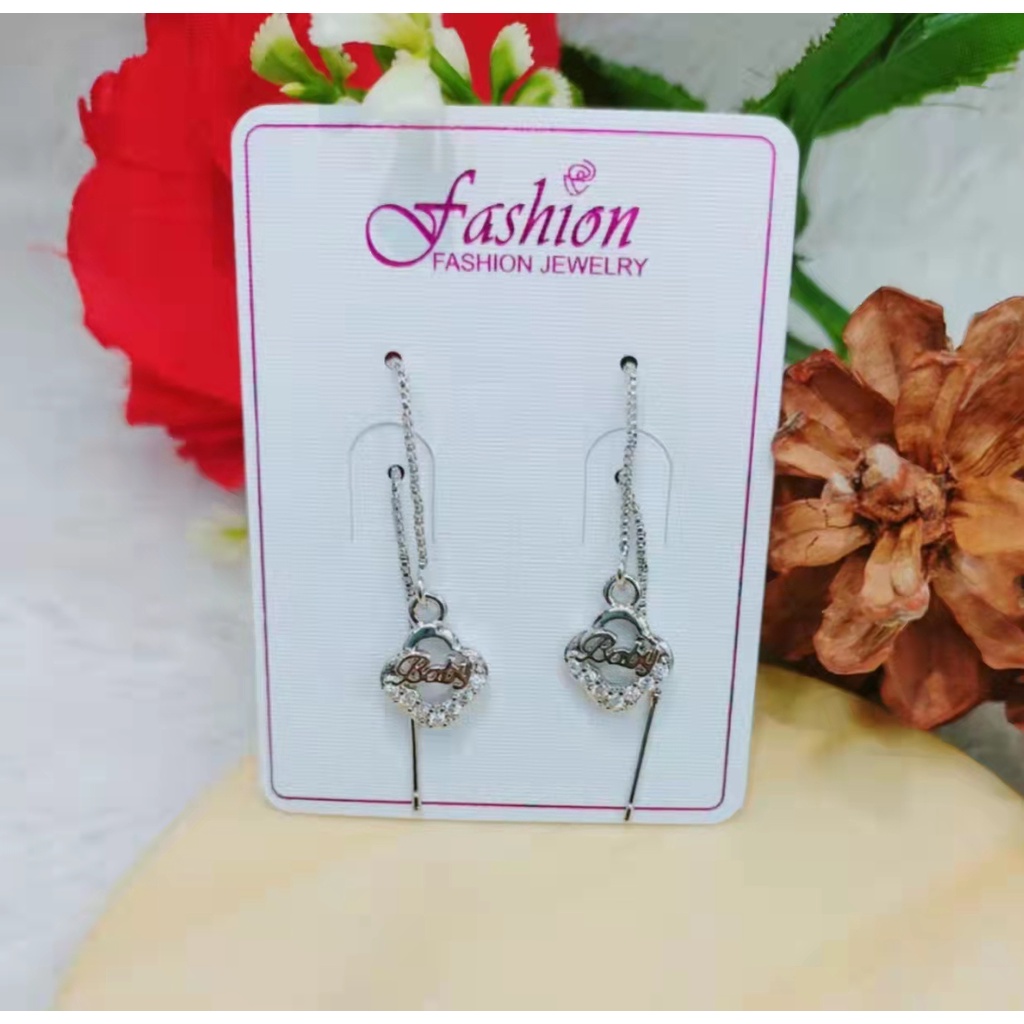 Anting Xuping Permata Lapis Emas Perhiasan Fashion L11.12