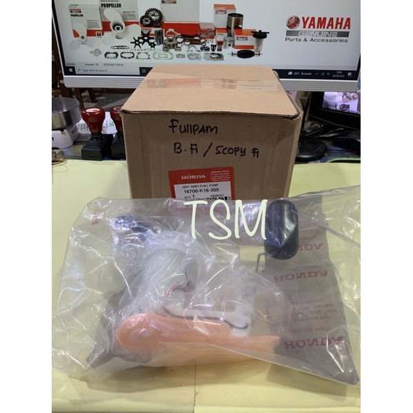 FUEL PUMP POMPA BENSIN HONDA BEAT F1/SCOOPY F1 2012/2017 K16 100% ORIGINAL