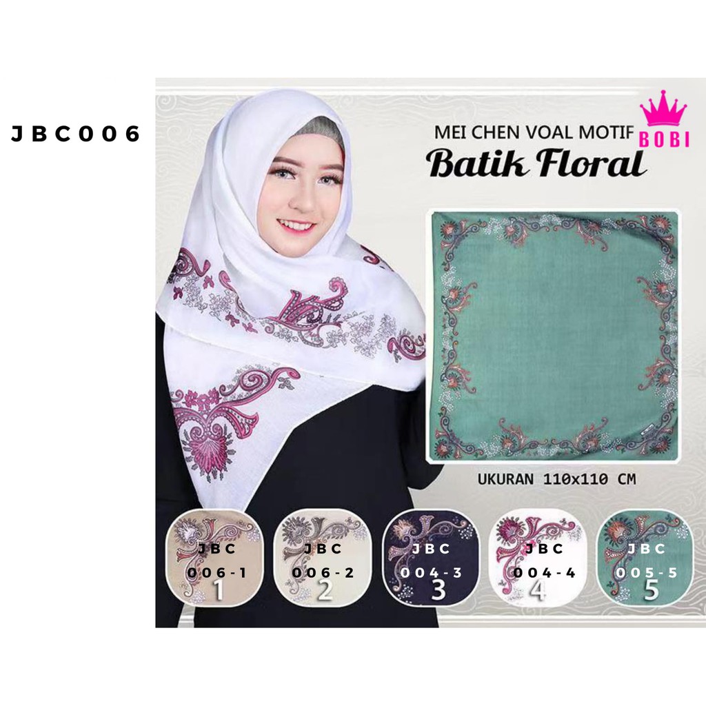 Jilbab Segitiga Mei Chen / Hijab Variasi Warna / Kode JBC006