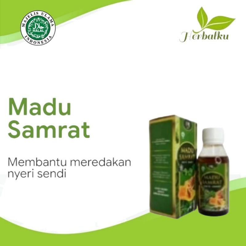 

Madu Samrat 350 gram untuk penyakit asam urat