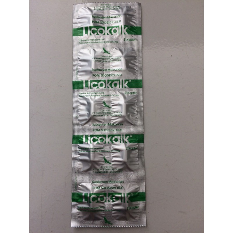 Licokalk SUPLEMEN KALSIUM UNTUK BUMIL & LANSIA